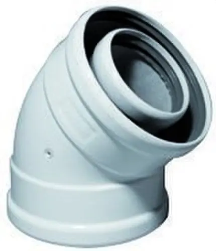 Precio De Oferta CODO 45º H-H ALUMINIO DIÁMETRO 80