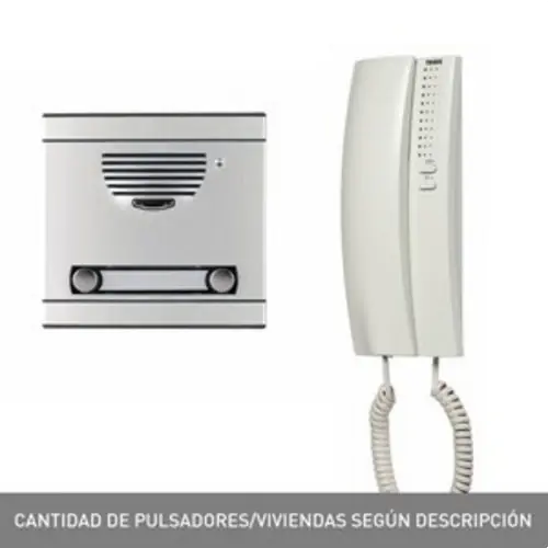 KIT PORTERO A8 CON PLACA Y TELÉFONO SERIE 7 Oferta De Temporada