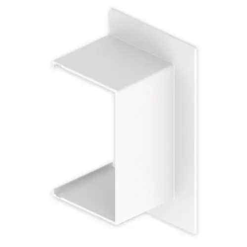 Disponible Ahora PASAMUROS RECTO 60x100 U24X BLANCO RAL9010