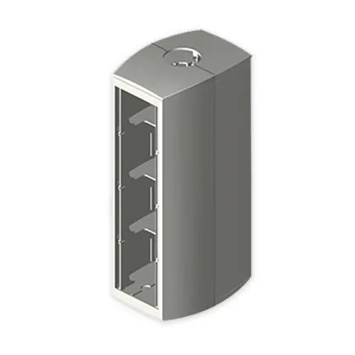 Oferta Especial MÓDULO PARA 8 MECANISMOS 80 U24X GRIS