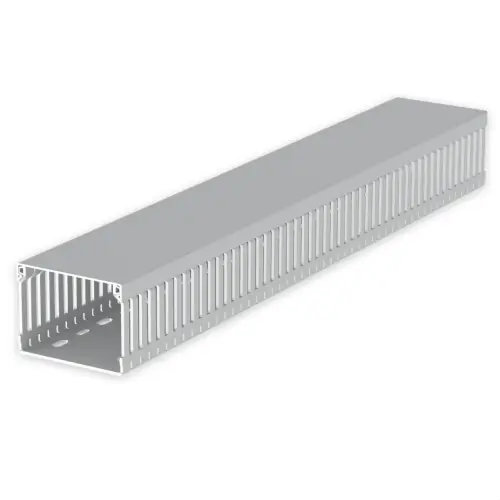 Alta Calidad CANAL PARA CABLEADO 88 PC+ABS 60x80 U42X GRIS