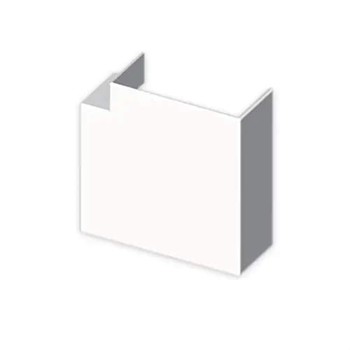 ANGULO PLANO PVC 60x60 U24X BLANCO NIEVE Precio Bajo