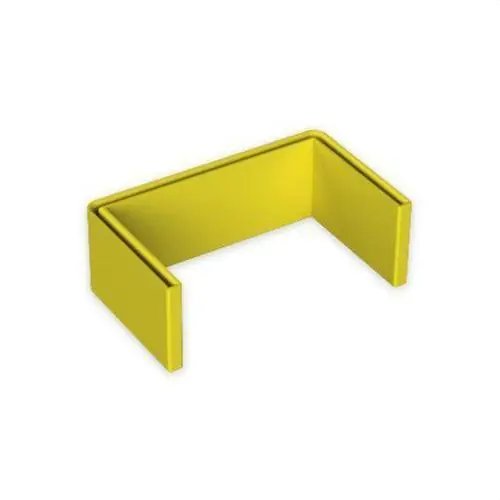 PROTECTOR PERFIL U PVC PLASTIFICADO AMARILLO Oferta