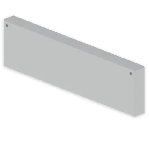 TAPA FINAL REDUCCIÓN PVC-M1 66420/1 U23X GRIS Imprescindible (Must-Have)