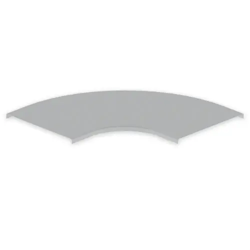 TAPA CURVA PLANA 90º 300 U23X GRIS RAL7035 Bestseller