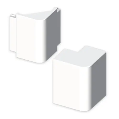 ANGULO EXTERIOR PVC 72/73 PARA 73010 U24X BLANCO NIEVE Disponible Ahora