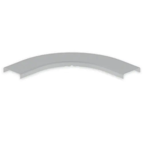 Mejor Precio TAPA CURVA PLANA 90º 75 U23X GRIS RAL7035