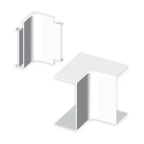 ANGULO INTERIOR PVC 60x60 U24X BLANCO NIEVE Envío Inmediato