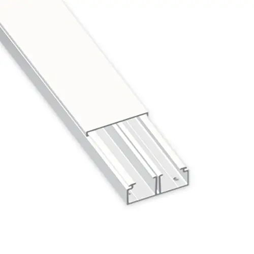 Liquidación MOLDURA CON TABIQUE 78 PVC-M1 16x50 U23X BLANCO NIEVE