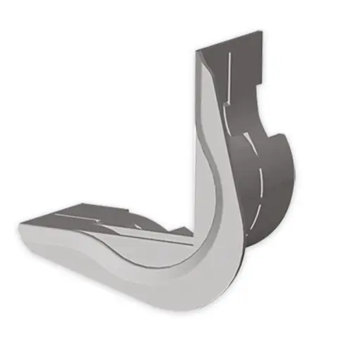 Precio Bajo CANTONERA ANGULO PLANO U24X PVC