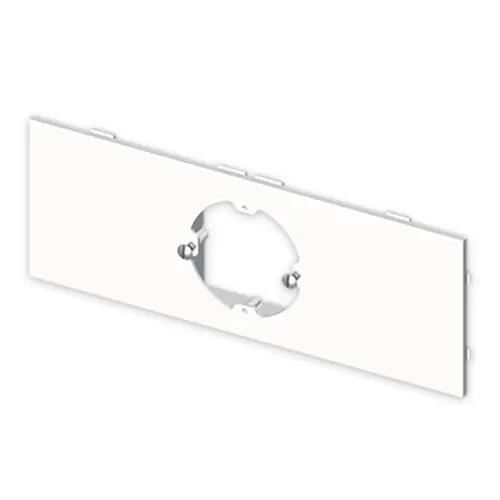 PLACA PARA 1 MECANISMO UNIVERSAL U24X PVC BLANCO NIEVE Venta Final