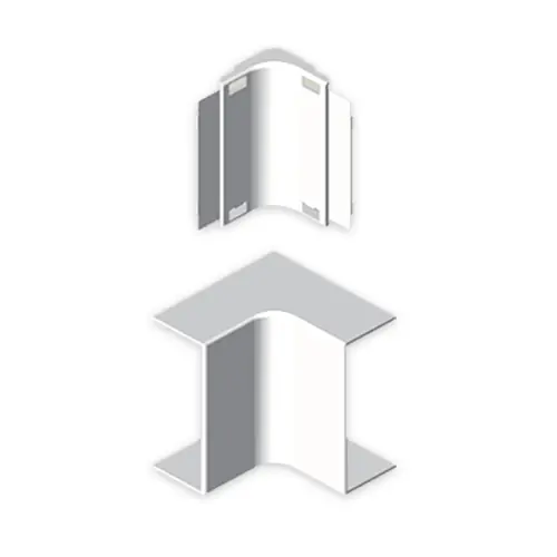 ANGULO INTERIOR PVC PARA 78147 U24X BLANCO NIEVE Liquidación