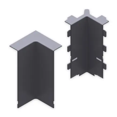 ANGULO INTERIOR 16x100 U24X PVC ALUMINIO Súper Precio