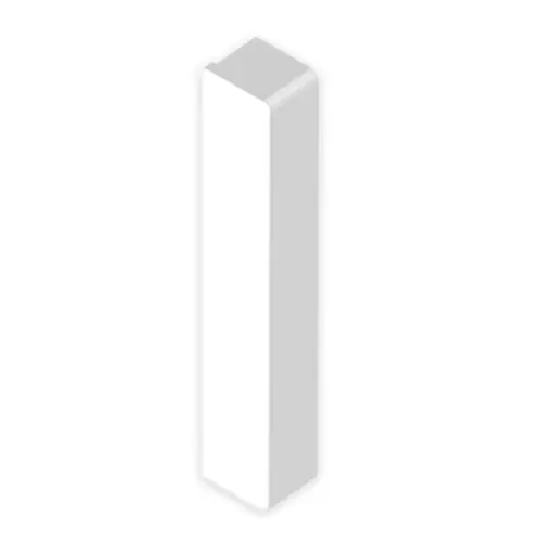 Comprar En Línea TAPA FINAL 16x100 U24X PVC BLANCO NIEVE