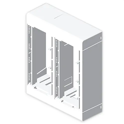 CAJA MODULAR BLANCO NIEVE 4 MÓDULOS U24X PVC Envío Exprés