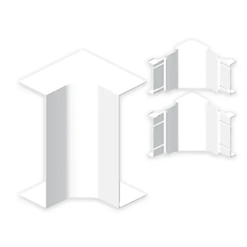Precio Rebajado ANGULO INTERIOR PC+ABS 50x150 U42X BLANCO NIEVE