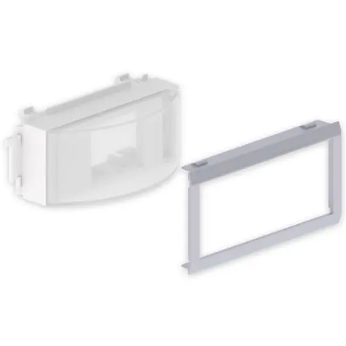 ADAPTADOR MECANISMO SOBRE RAÍL DIN 65 U24X PVC ALUMINIO Promoción