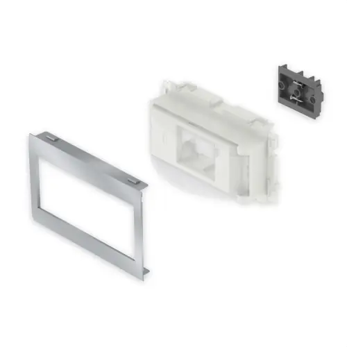 Directo De Fábrica ADAPTADOR MECANISMO SOBRE RAÍL DIN 80 U24X PVC ALUMINIO