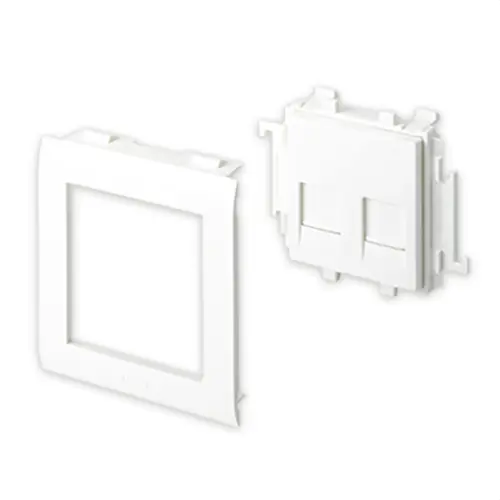 Oferta Especial ADAPTADOR 1 MECANISMO SYSTIMAX U24X 80mm BLANCO NIEVE