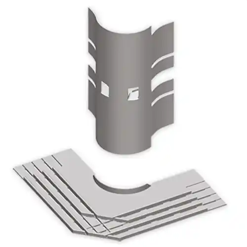 Novedad CANTONERA ANGULO EXTERIOR U24X PVC