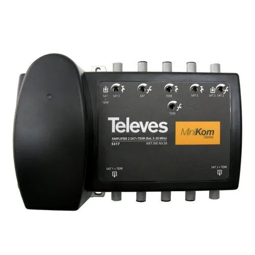 CENTRAL AMPLIFICADOR MINIKOM RET+Matv+2FI "F" G(-5)/30/33..38 Garantía De Devolución De Dinero