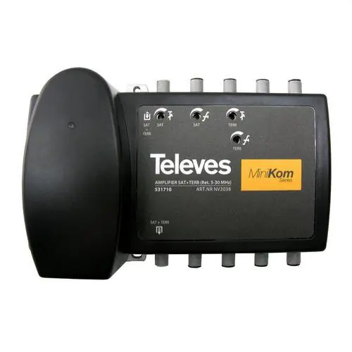 Barato AMPLIFICADOR MINIKOM RET+MATV+FI F G(-5)/30/33-38
