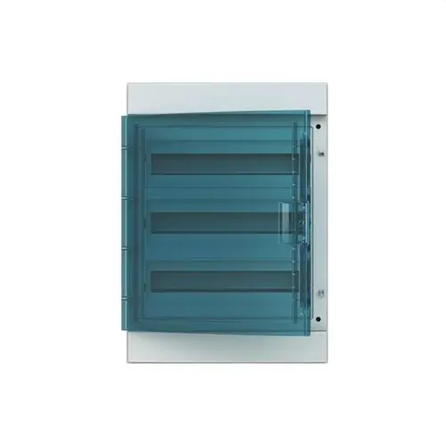 CAJA DE DISTRIBUCIÓN CON 54 MÓDULOS MISTRAL65 3 FILAS PUERTA TRANSPARENTE Envío Inmediato