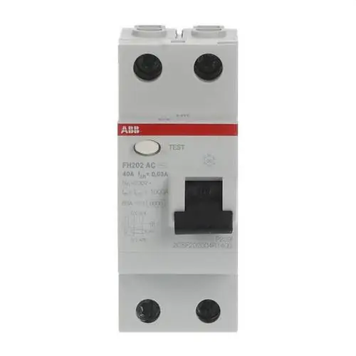 Precio Bajo INTERRUPTOR DIFERENCIAL RESIDENCIAL FH202AC-40/0,03 2P 40A TIPO AC 30mA