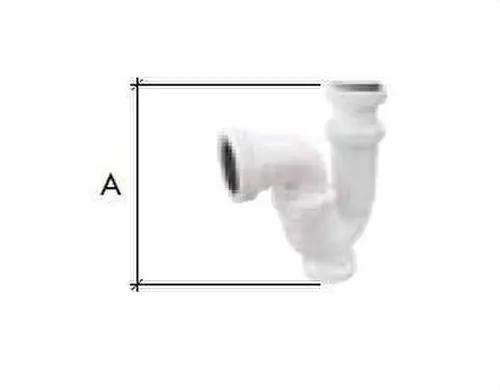 Precio Bajo SIFÓN CURVO C-9 SALIDA HORIZONTAL DIÁMETRO 1.1/2" 40 CON RACORD