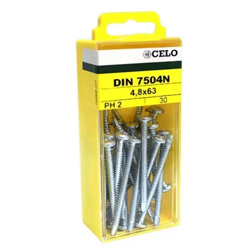Solo Por Tiempo Limitado JUEGO DE TORNILLOS DIN7504-N 4,2x16 ACERO (120 UNIDADES)