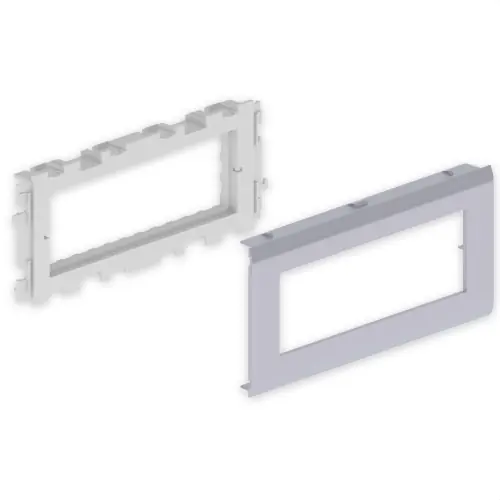 Envío Inmediato ADAPTADOR 6 MÓDULO MOSAIC 80 U24X PVC ALUMINIO