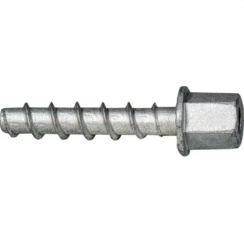 Precio Rebajado TORNILLO DIRECTO A HORMIGÓN BTS H 6-50 MANGUITO M8 GRIS CINCADO ALUMINIO