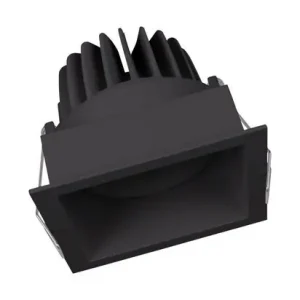 FOCO SPOT SP SQUARE DK ADJ 8W/3000K FL BK 650lm Descuento