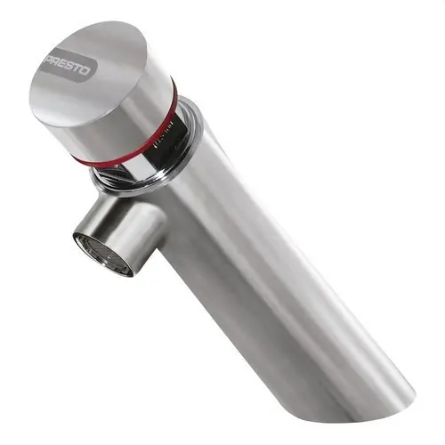 GRIFO LAVABO PRESTO NEO INOX LI PULSACIÓN ANTIBLOCAJE AGUA CALIENTE Solo Hoy