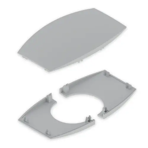 Súper Precio TAPA TORRETA 80 U24X 2 CARAS GRIS RAL7035