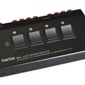 Favorito De Clientes SELECTOR ALTAVOZ ESTÉREO 4 VÍAS