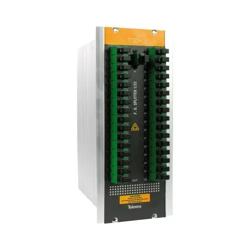 REPARTIDOR ÓPTICO SC/APC 32D 17dB 1310/1550mm Entrega Rápida