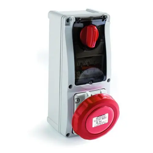 BASE INTERBLOCANTE SUPERFICIE 3P+N+T 63A Novedad