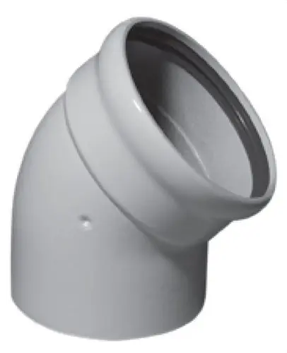 Última Oportunidad CODO 45º M-H ALUMINIO DIÁMETRO 80