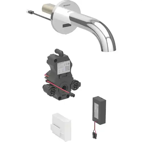 GRIFO ELECTRÓNICO PIAVE BATERÍA 22cm CON MEZCLADOR CROMADO Últimas Unidades