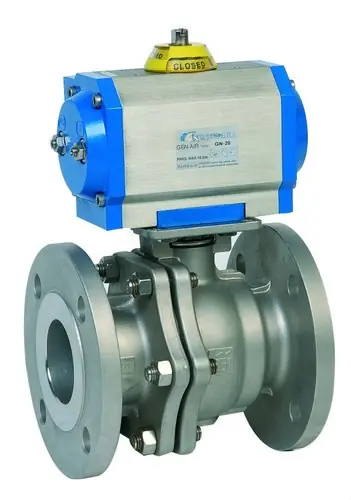Oferta Especial VÁLVULA ESFERA 5" GN-110 AISI 316 PN40 DOBLE EFECTO