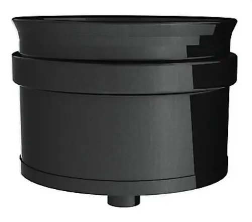 Envío Exprés COLECTOR HOLLÍN DESAGÜE CORTO SW J316L DIÁMETRO 80 NEGRO