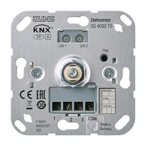 SENSOR GIRATORIO KNX CON BCU 3 ENTRADAS BINARIA Novedad