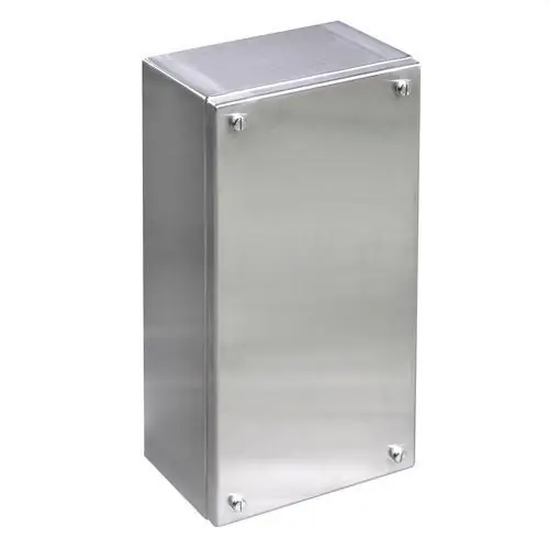 Entrega Rápida CAJA DE BORNAS INOXIDABLE 304L 300x300x135 TAPA ATORNILLADA