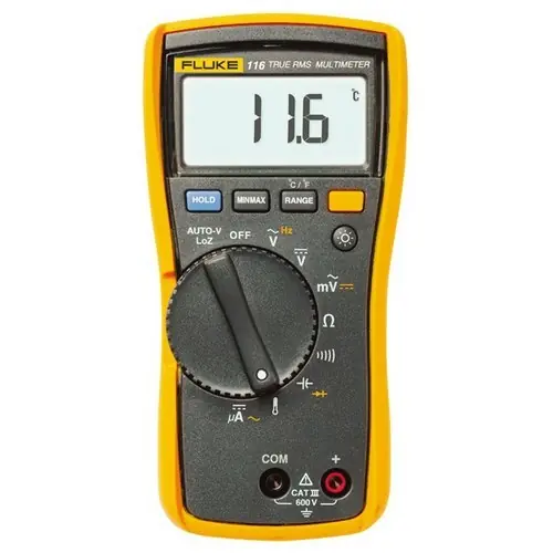 Oferta Flash MULTÍMETRO DIGITAL FLUKE-116 TRMS VAC/DC/TEMP/UA
