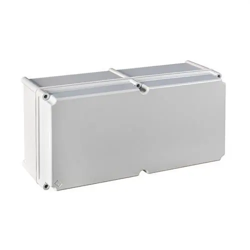 Directo De Fábrica CAJA POLIÉSTER TAPA OPACA 6x6 MÓDULOS ALTA IP66