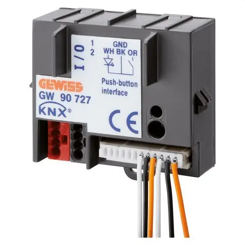 Marca Reconocida INTERFACE KNX 2 CANALES PARA CONTACTOS