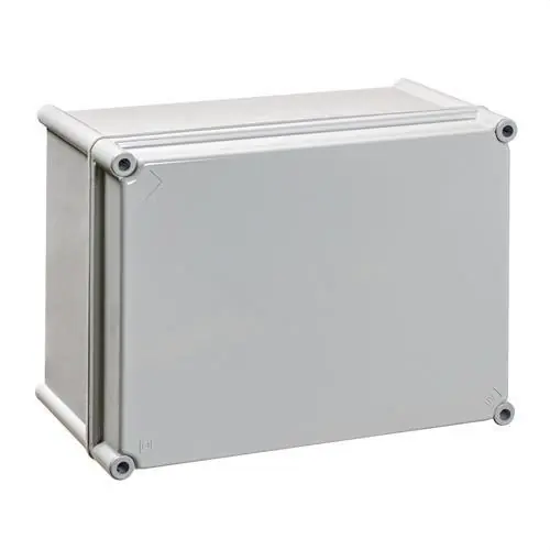 Entrega Rápida CAJA POLIÉSTER TAPA OPACA 3x4 MÓDULOS IP66