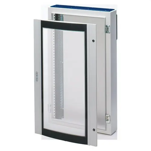 CUADRO SUPF.BAST.EXTRB.PTA.CRIST.CV.600x800x200 GR RAL7035 IP40 Promoción Exclusiva