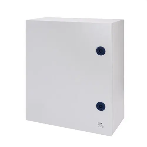 CUADRO METAL PTA.CIEGA EQUIPADA CDURA.405x650x200mm GR RAL7035 IP55 Favorito De Clientes